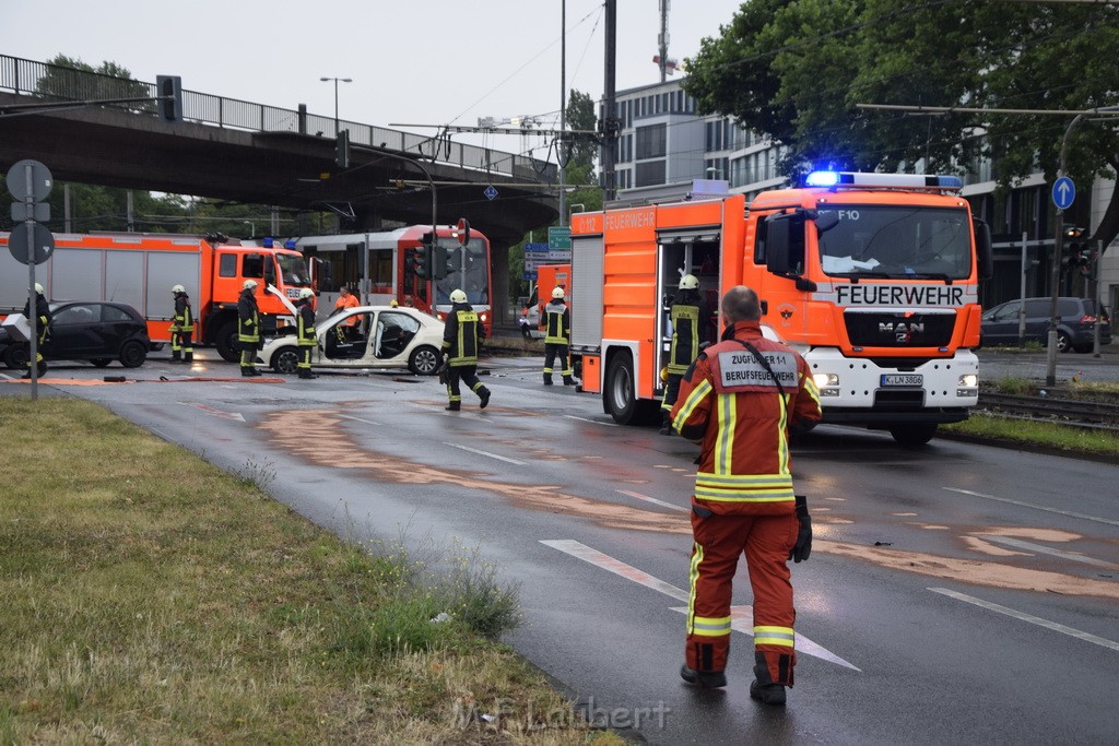 VU 3 Pkw Koeln Deutz Am Messekreisel P065.JPG - Miklos Laubert